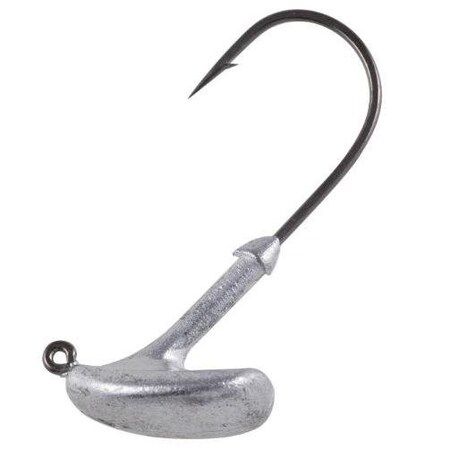Owner Ultrahead Stand Up Jighead, 38 Oz, 30 Hook, Black Chrome, 5Pack, 5PK 5144-068